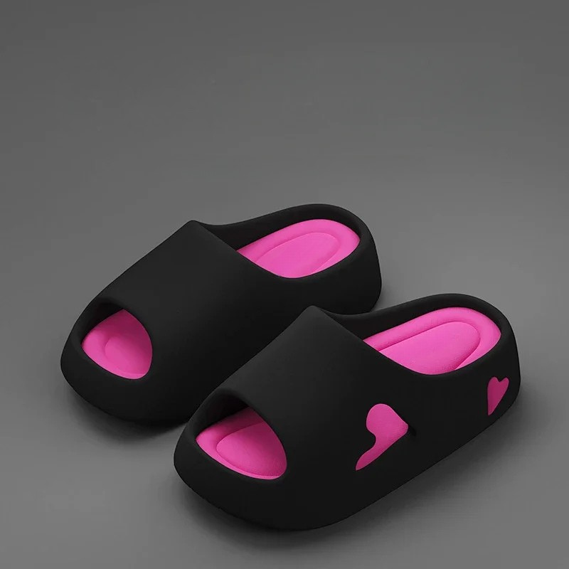 Women's Heavenly Soft Flip Flops with Legendary Heart Shape