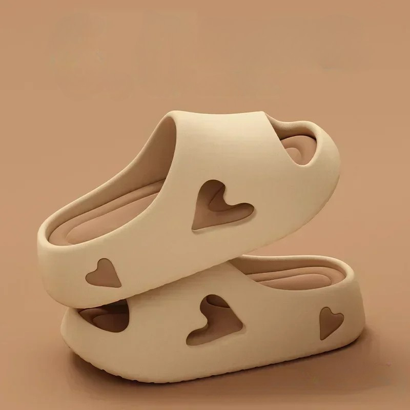 Women's Heavenly Soft Flip Flops with Legendary Heart Shape