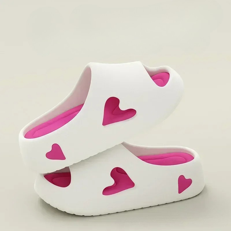 Women's Heavenly Soft Flip Flops with Legendary Heart Shape