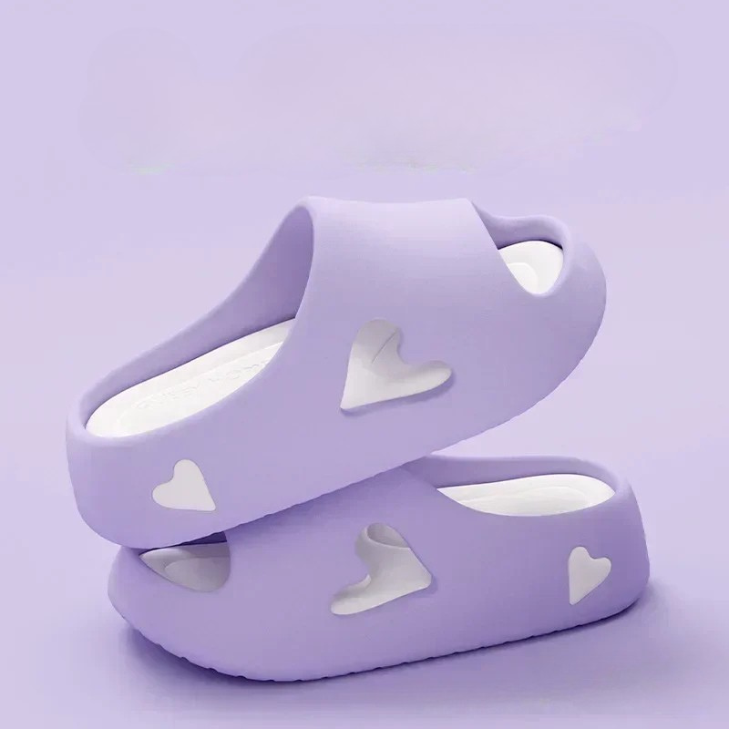 Women's Heavenly Soft Flip Flops with Legendary Heart Shape