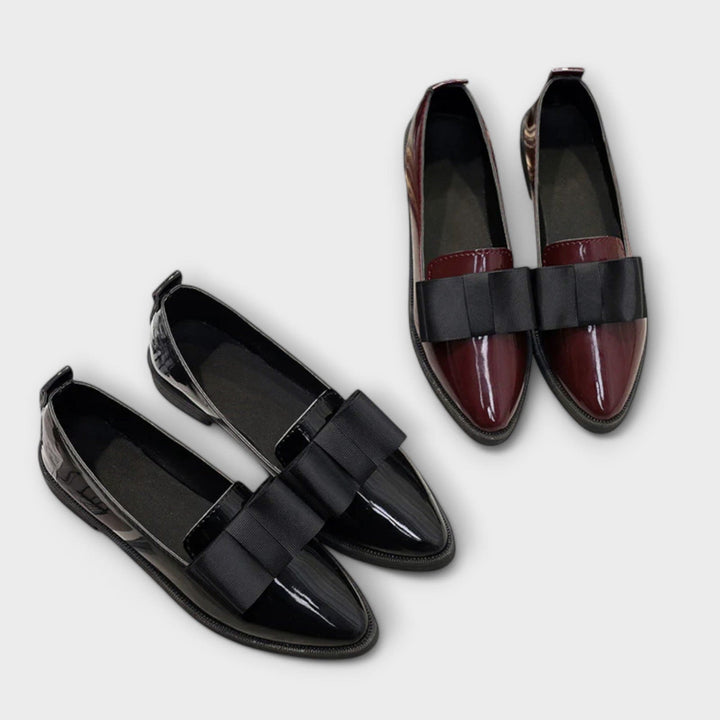 Zaria™ | Elegant Bow Detail Loafer Loafers