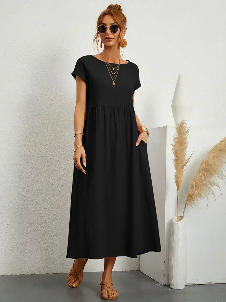 Gabrielle | Flowing Midi Dress