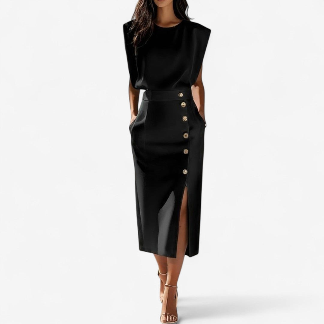 Stéphanie | Chic Structured Jumpsuit