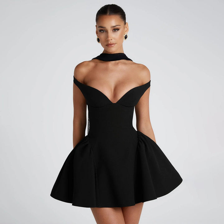 Donna | Off Shoulder Cocktail Dress