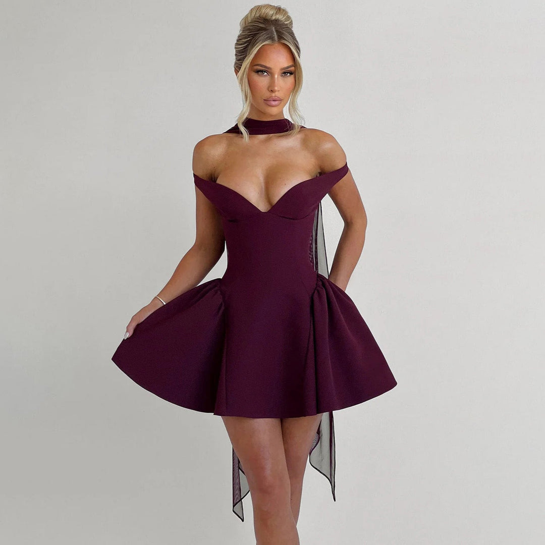 Donna | Off Shoulder Cocktail Dress