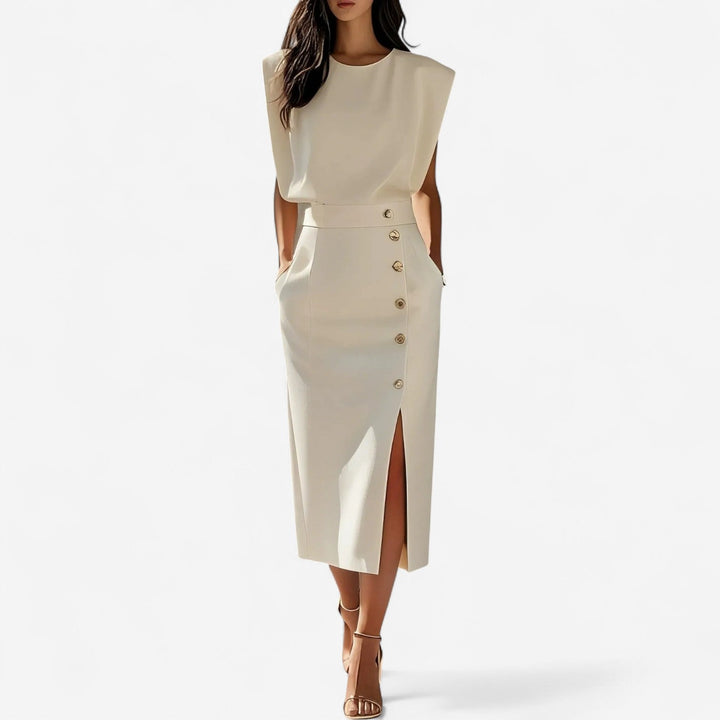 Stéphanie | Chic Structured Jumpsuit