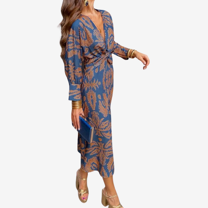Doriane | Midi Wrap Dress