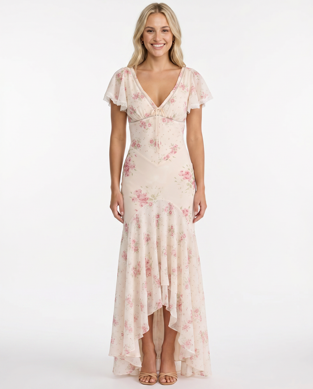 Rosavyn | Floral Print Summer Dress
