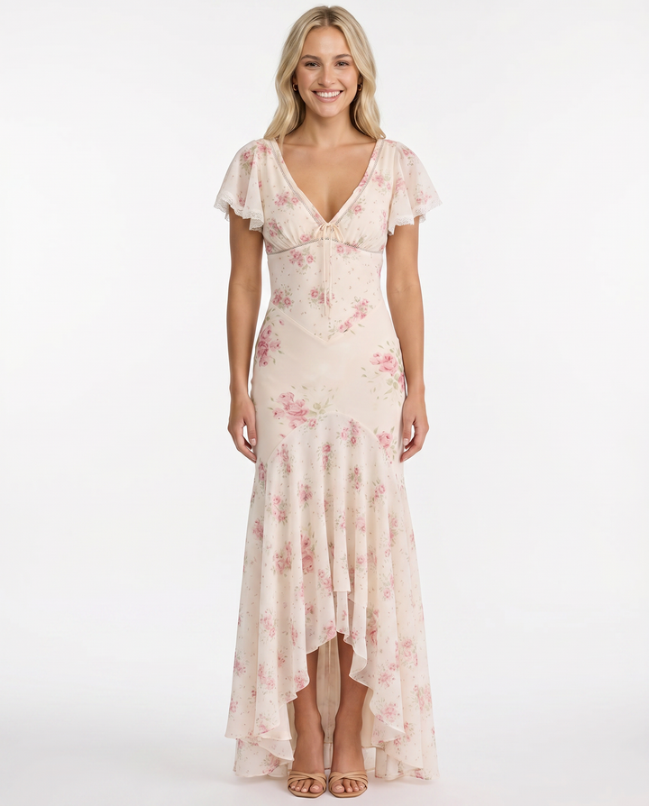 Rosavyn | Floral Print Summer Dress