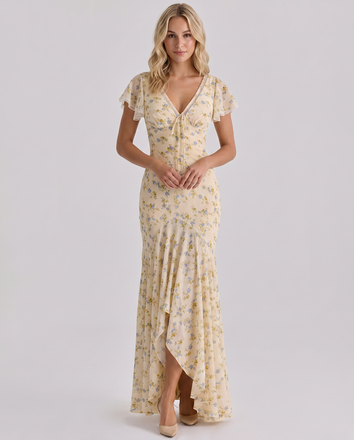 Rosavyn | Floral Print Summer Dress