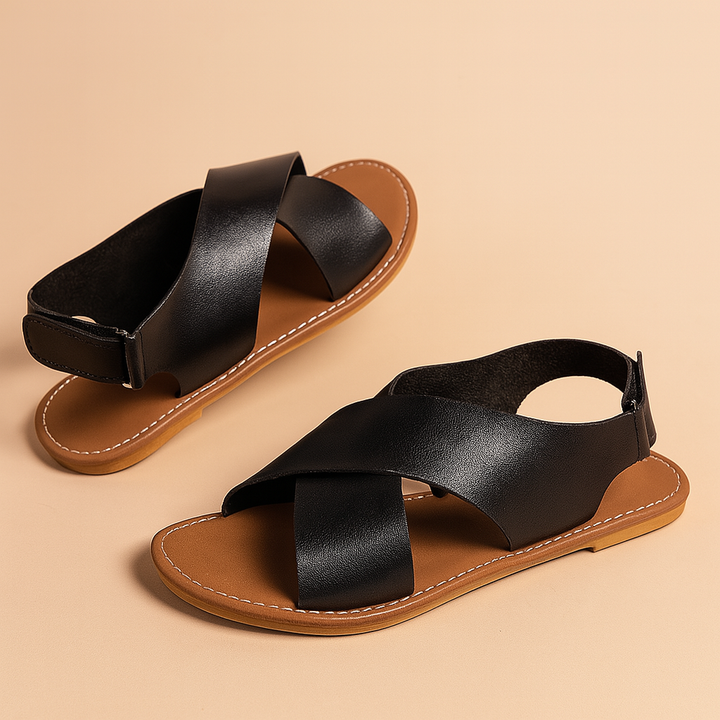 Cassey | Classic Cross Strap Sandals