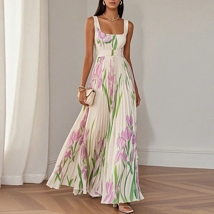 Kareena | Elegant Floral Maxi Dress