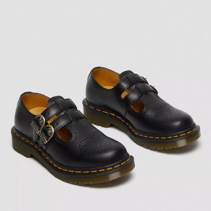 Laura | Double Buckle Mary Jane Flats