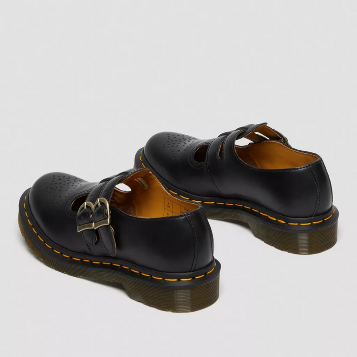 Laura | Double Buckle Mary Jane Flats