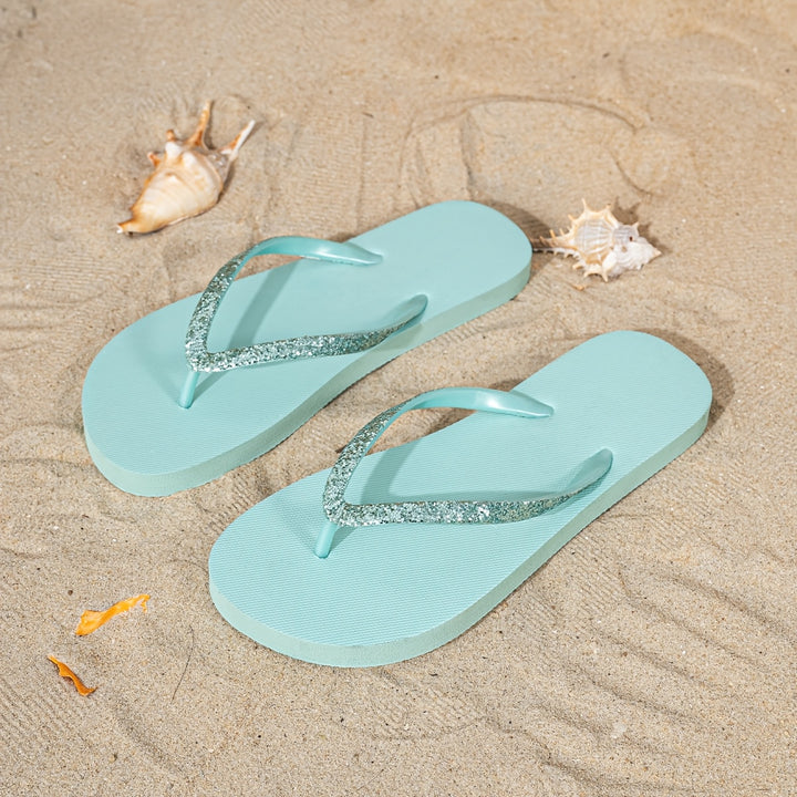 The Cécile Glitter Flip Flop