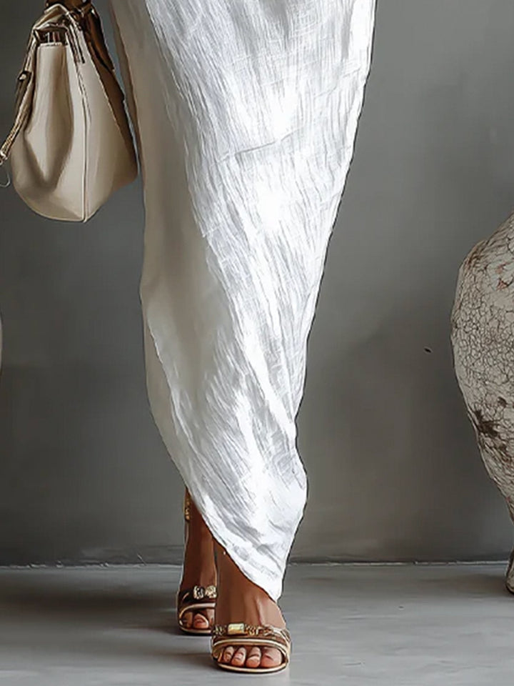 Ruth | Balloon Sleeve Long Dress