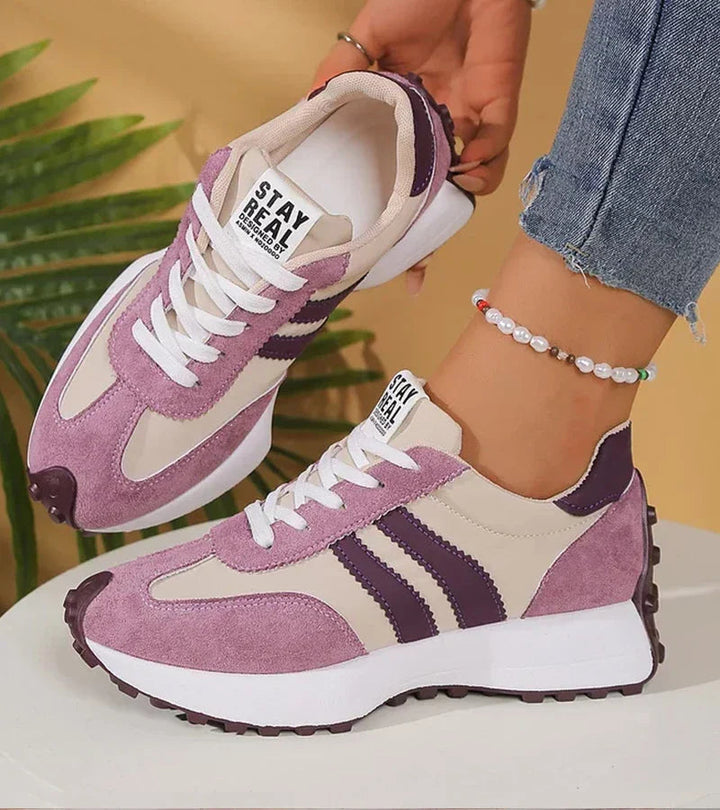 Charlene | Women's Platform Lace-Up Athletic Sneakers