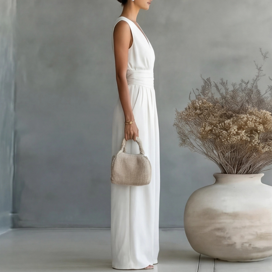 Rebecca | V-Neck Jumpsuit