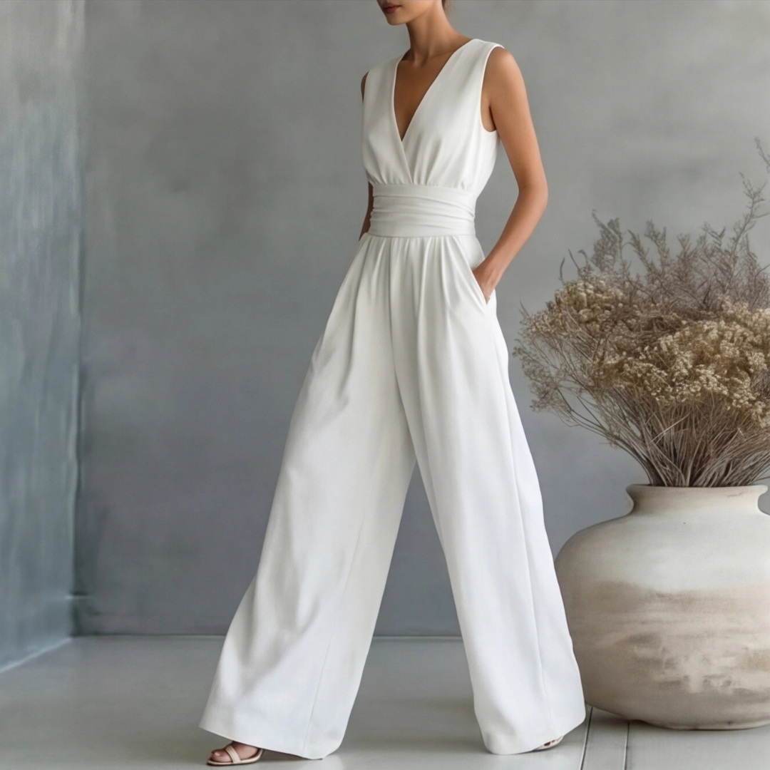 Rebecca | V-Neck Jumpsuit