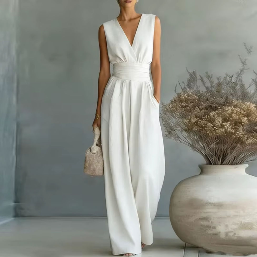 Rebecca | V-Neck Jumpsuit
