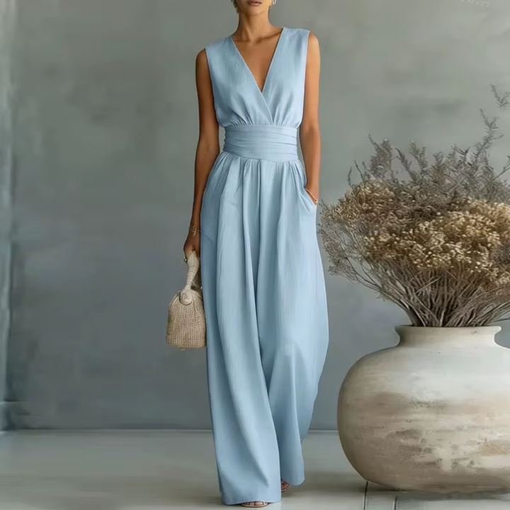 Rebecca | V-Neck Jumpsuit