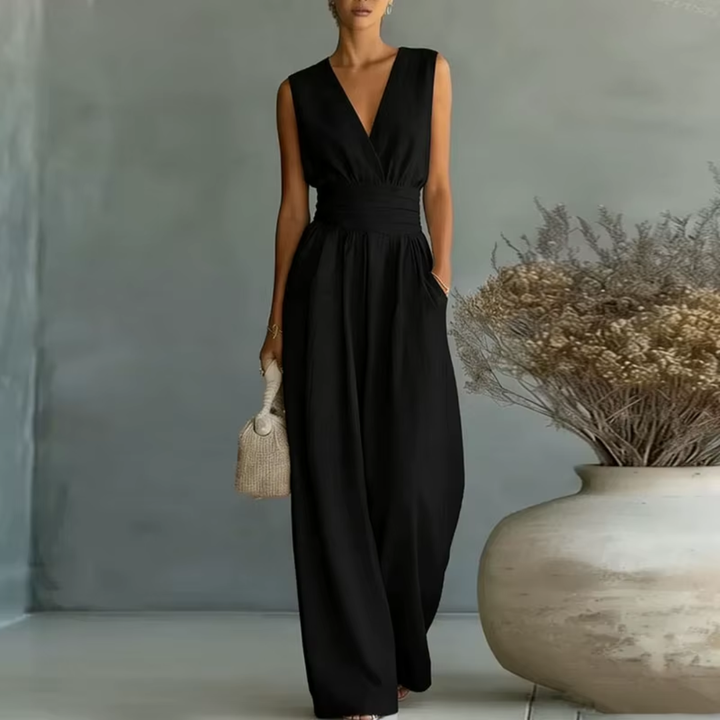 Rebecca | V-Neck Jumpsuit