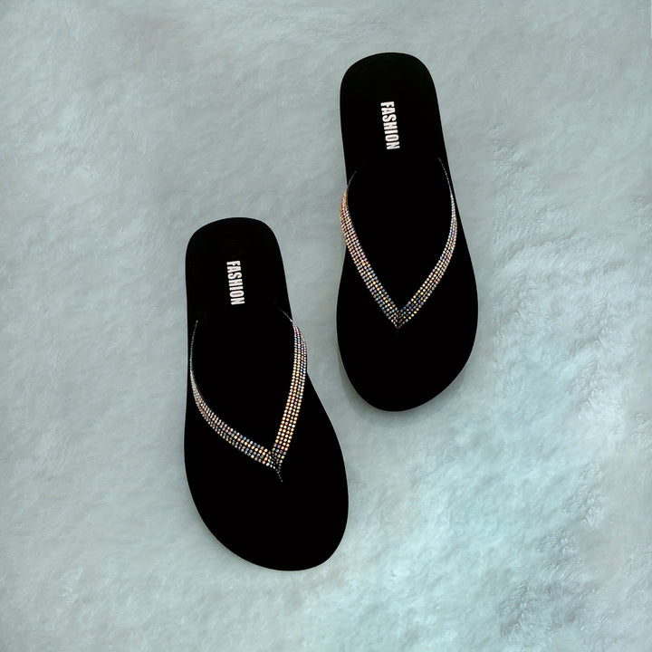 The Elara Embellished Flip Flop