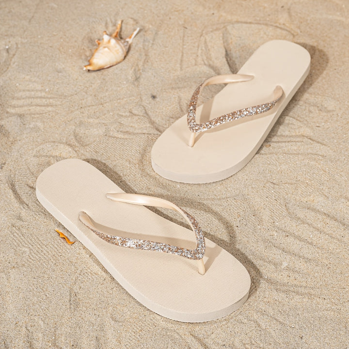 The Cécile Glitter Flip Flop