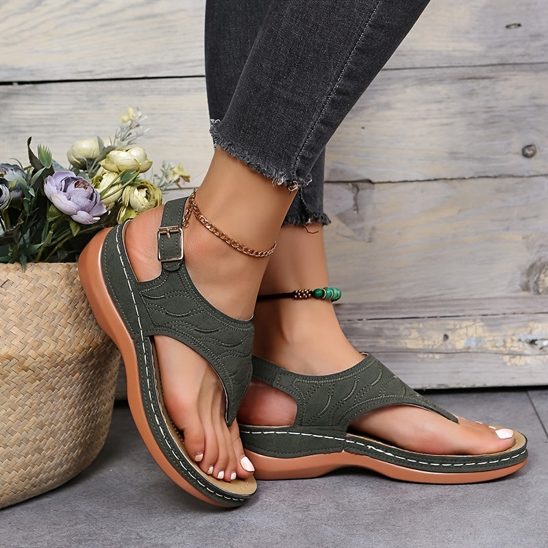 The Celeste Wedge Sandal