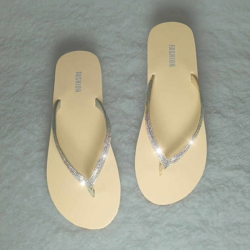 The Elara Embellished Flip Flop