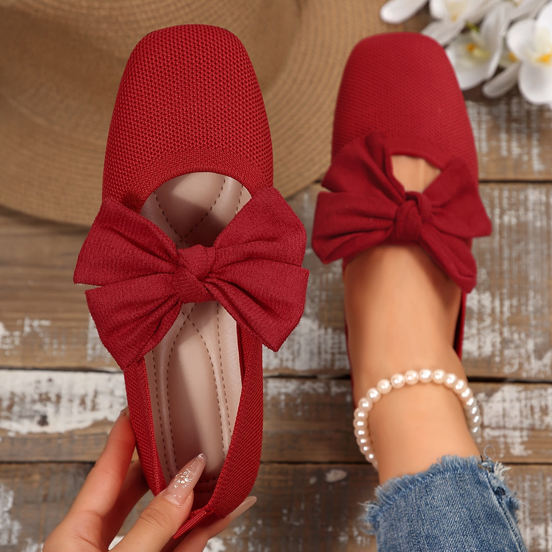 Eloise | The Bow Slip-On Flat