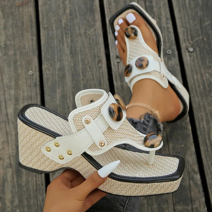 Gwen | Women's Platform Wedge Sandals