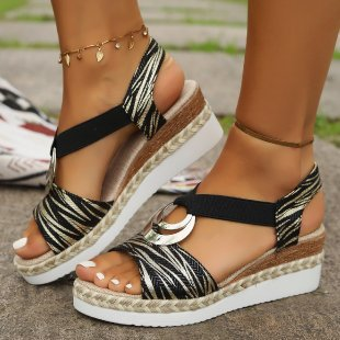 Leah | Ergonomic Wedge Sandals