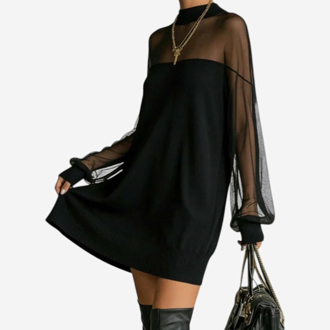 Antonella™ Sheer Short Dress