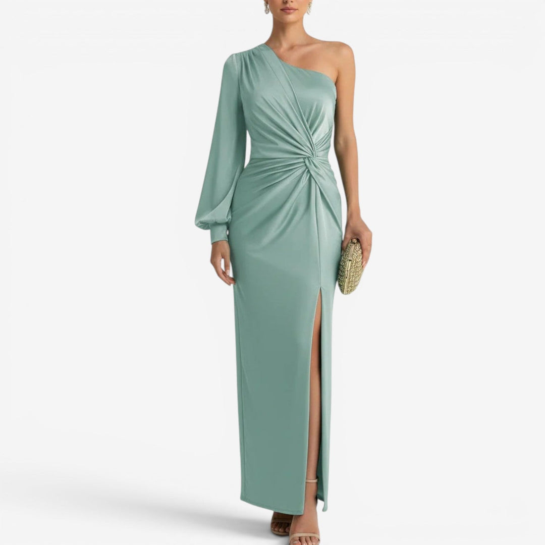 Yasmine™ One-Shoulder Maxi Dress