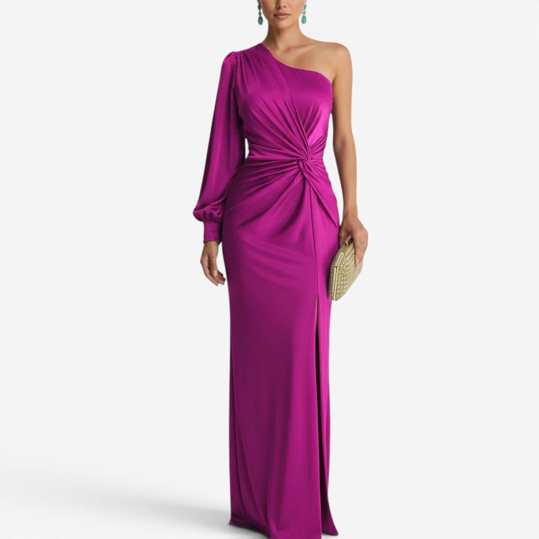 Yasmine™ One-Shoulder Maxi Dress