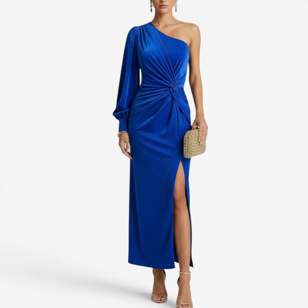 Yasmine™ One-Shoulder Maxi Dress