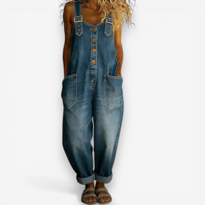 Casey™ Wide denim overall