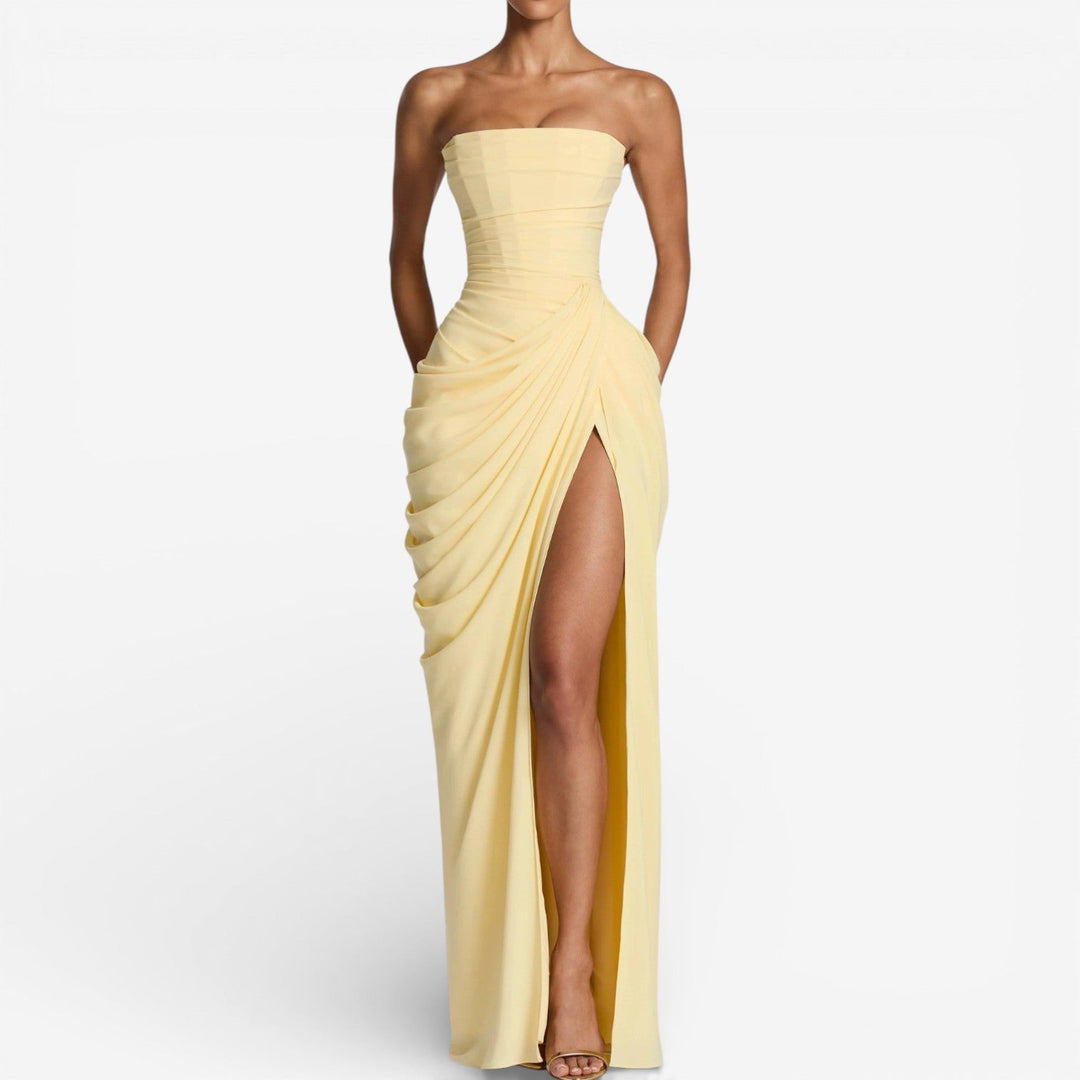 Angelina™ Strapless Maxi Dress