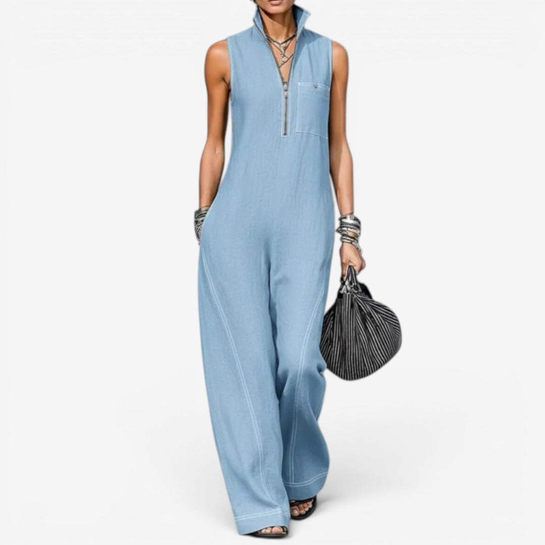 Tanya™ Sleeveless Jumpsuit