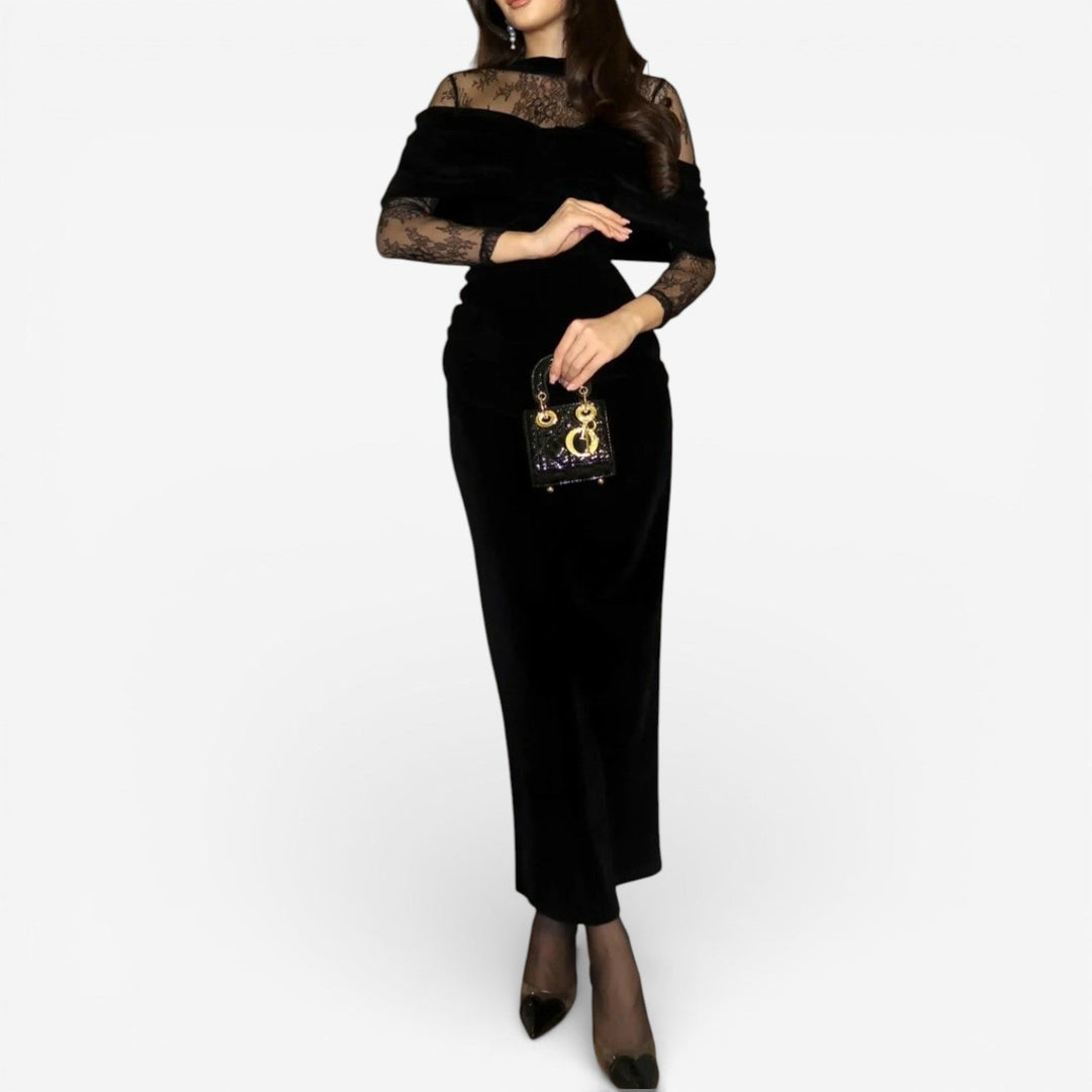 Stephania™ Lace Evening Dress