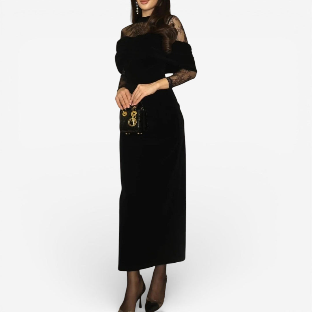 Stephania™ Lace Evening Dress