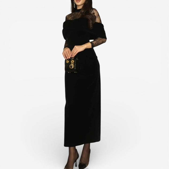 Stephania™ Lace Evening Dress