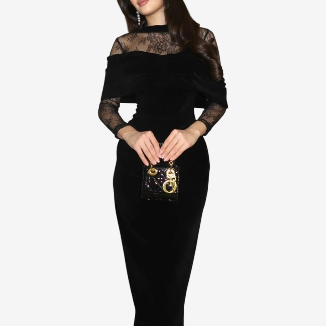 Stephania™ Lace Evening Dress