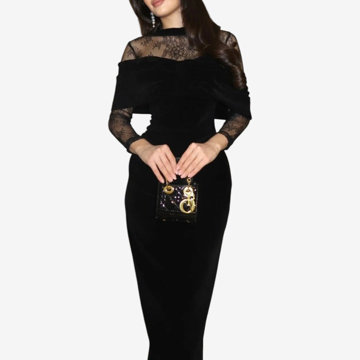 Stephania™ Lace Evening Dress
