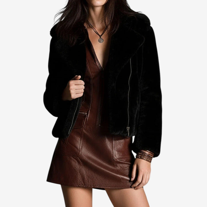 Rosemarie™ Faux Leather Mini Dress