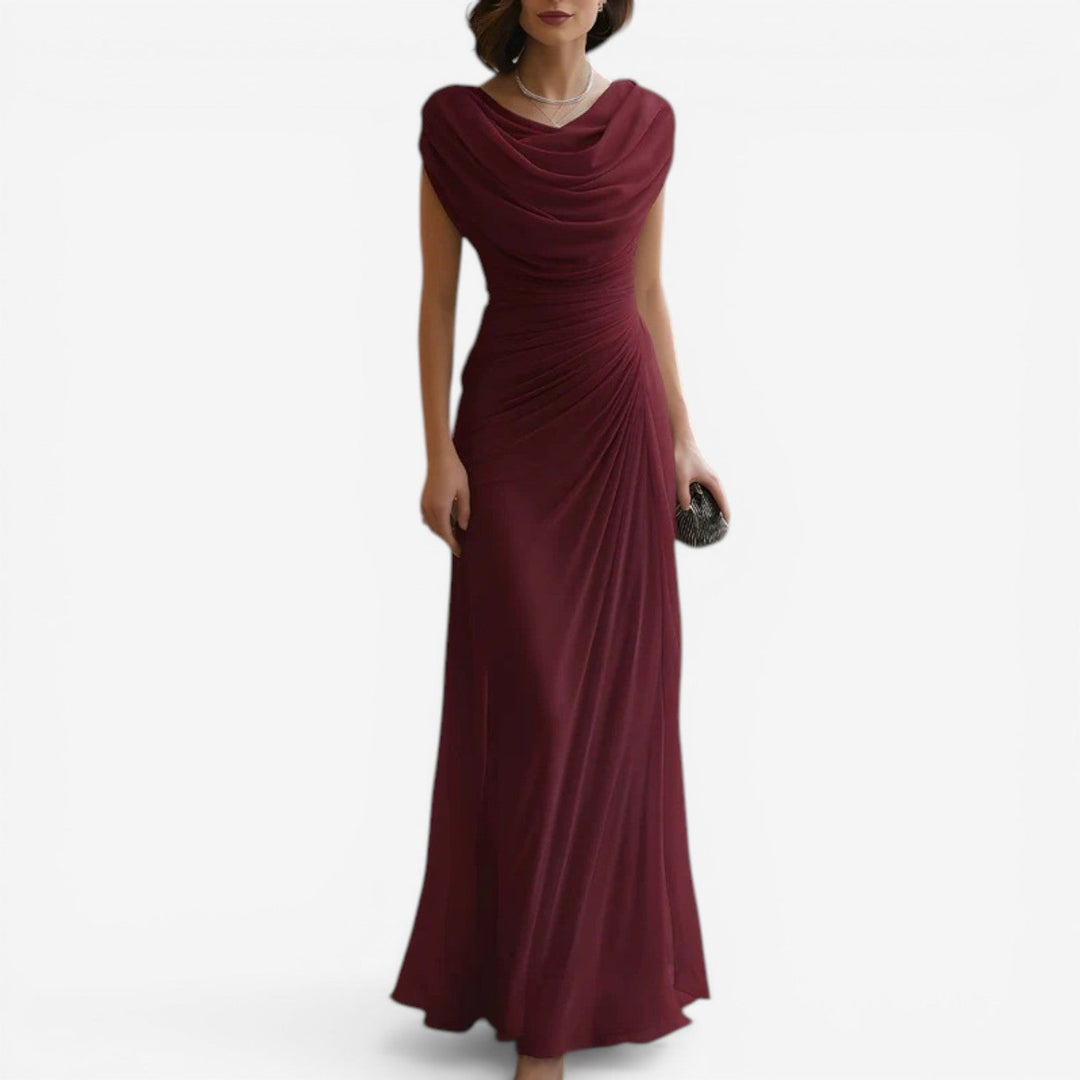Charmaine™ Long pleated dress