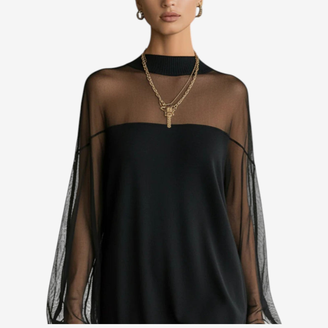 Antonella™ Sheer Short Dress