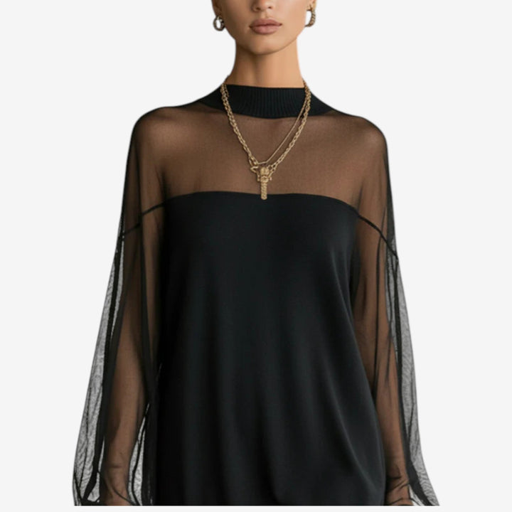 Antonella™ Sheer Short Dress