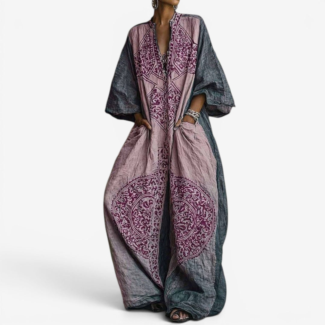 Kylie™ Ethnic Print Jumpsuit